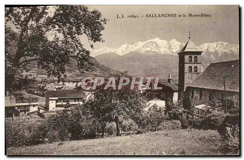 Cartes postales Rumilly Sallanches et le Mont Blanc