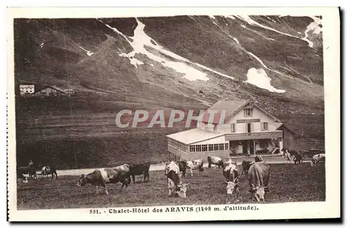 Cartes postales Chalet Hotel des Aravis Vaches