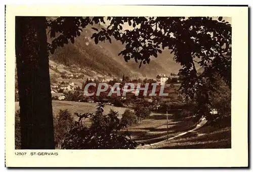 Cartes postales Saint Gervais