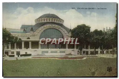 Cartes postales Evian Les Bains Le Casino