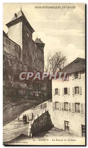 Ansichtskarte AK Annecy La Rampe du Chateau