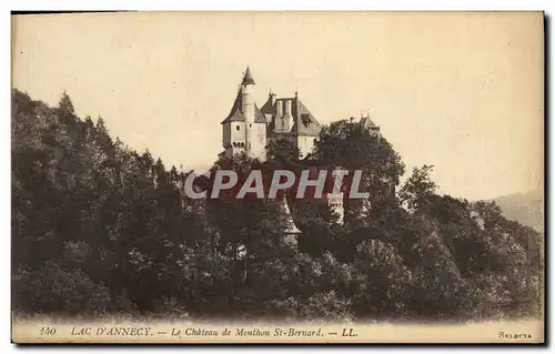 Cartes postales Annecy Le Chateau de Menthon St Bernard