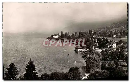 Cartes postales moderne Lac d Annecy Bords du Lac a Menthon