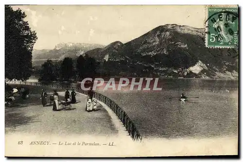 Ansichtskarte AK Annecy Le Lac et le Parmelan