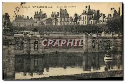 Cartes postales Palais de Fontainebleau Bassin des Cascades