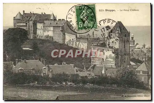 Cartes postales Dieppe Le Vieux Chateau