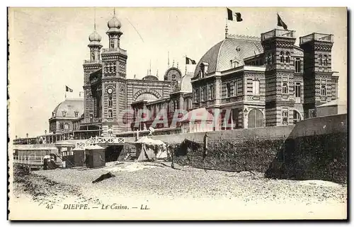 Cartes postales Dieppe Le Casino