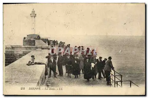 Cartes postales Dieppe La Jetee