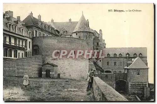 Cartes postales Dieppe Le Chateau