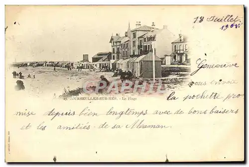 Cartes postales Courseulles Sur Mer La Plage