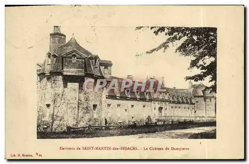 Cartes postales Environs de Saint Martin des Besaces Le Chateau de Damplerre