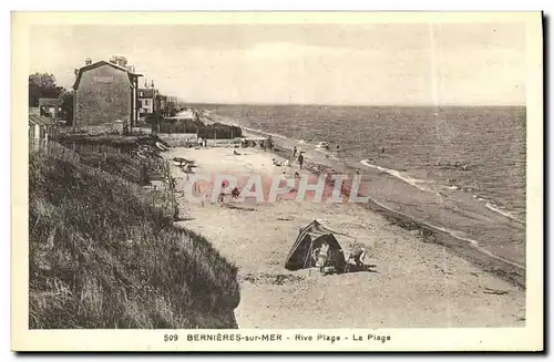 Cartes postales Bernieres Sur Mer Rive Plage La Plage