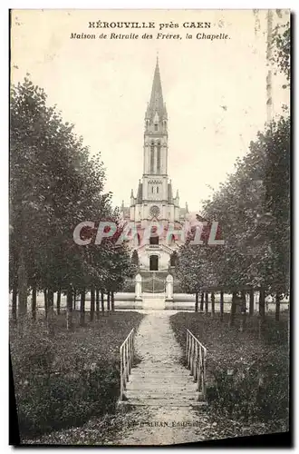 Cartes postales Herouville Pres Caen Maison de retraite des freres La chapelle