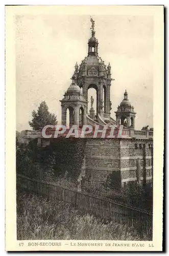 Cartes postales Bon Secours Le Monument De Jeanne D Arc