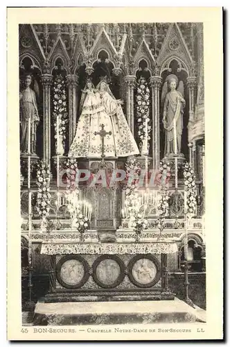 Cartes postales Bon Secours Chapelle Notre Dame De Bon Secours