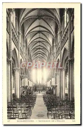 Ansichtskarte AK Bon Secours Interieur De L Eglise