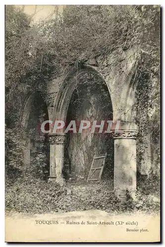 Cartes postales Touques Ruines de Saint Arnoult