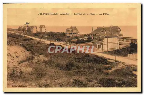 Ansichtskarte AK Franceville L Hotel de La Plage et Les Villas