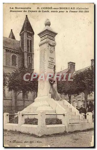 Cartes postales Conde Sur Noireau Monument Des Enfants de Conde