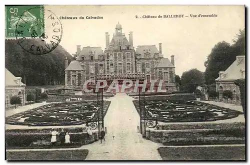 Cartes postales Chateau de Balleroy Vue d ensemble