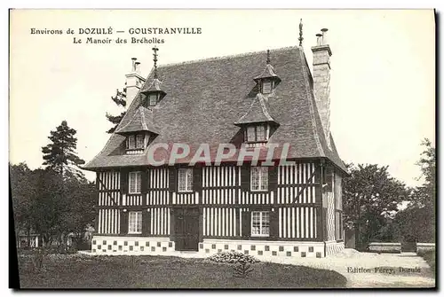 Ansichtskarte AK Environs de Dozule Goustranville Le Manoir des Breholles