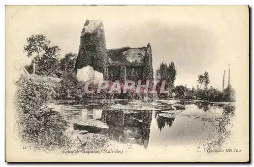 Cartes postales Eglise de Criqueboeuf