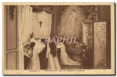 Ansichtskarte AK Apparition De La Sainte Vierge Lisieux Diorama