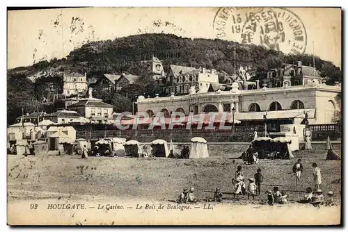 Cartes postales Houlgate Le Casino Le bois de Boulogne