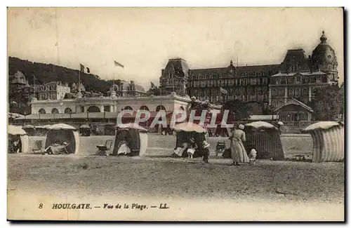 Cartes postales Houlgate Vue de la Plage