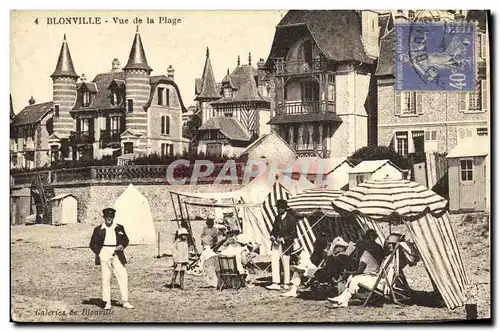 Cartes postales Blonville vue de la Plage