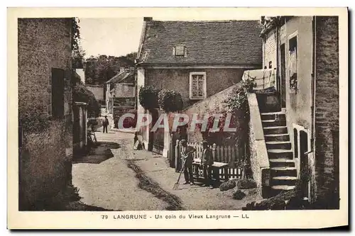 Cartes postales Langrune Un Coin du Vieux Langrune