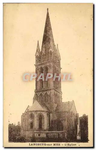 Cartes postales Langrune Sur Mer L Eglise