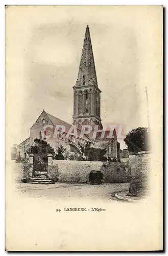 Cartes postales Langrune L Eglise