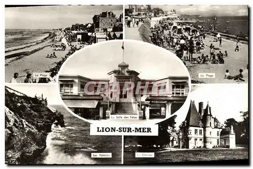 Cartes postales moderne Lion Sur Mer