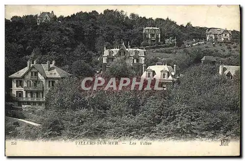 Ansichtskarte AK Villers Sur Mer Les Villas