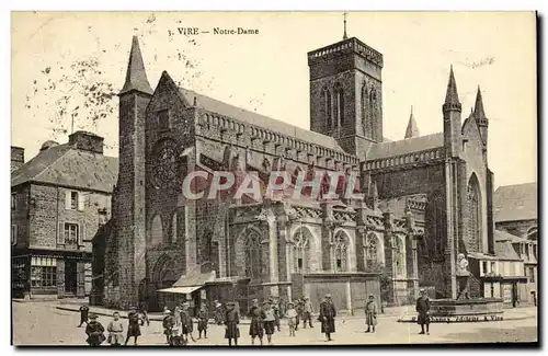 Cartes postales Vire Notre Dame Enfants