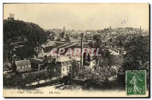 Cartes postales Vire Vue Generale