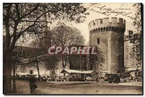 Cartes postales Caen La Tour Leroy Marche