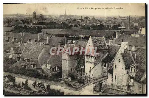 Ansichtskarte AK Caen Vue Generale Prise De Vaucelles