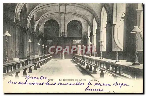 Cartes postales Caen Le Refectoire du Lycee