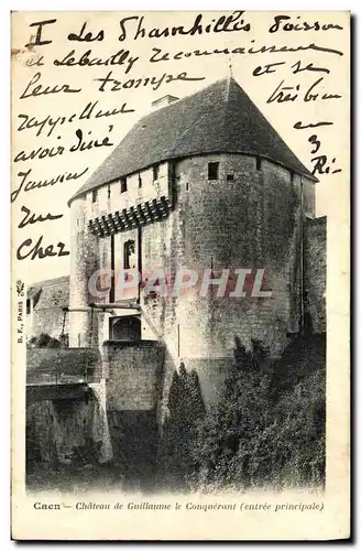 Cartes postales Caen Chateau de Guillaume le Conquerant