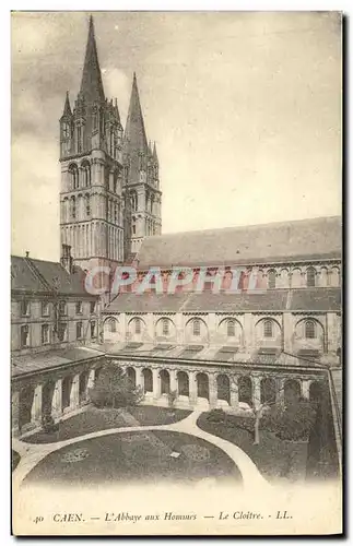 Cartes postales Caen L Abbaye aux Hommes Le Cloitre