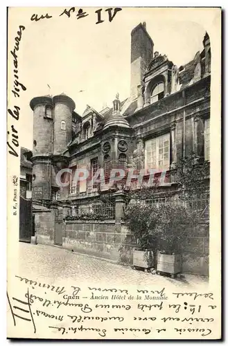 Ansichtskarte AK Caen Ancien Hotel De La Monnaie