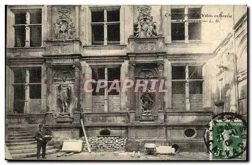 Cartes postales Caen L Hotel de Valoirs ou Bourse de Commerce Postier