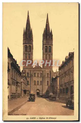 Cartes postales Caen Eglise St Etienne