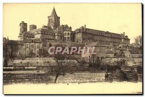 Cartes postales Caen L hotel Dieu Eglise de la Trinite