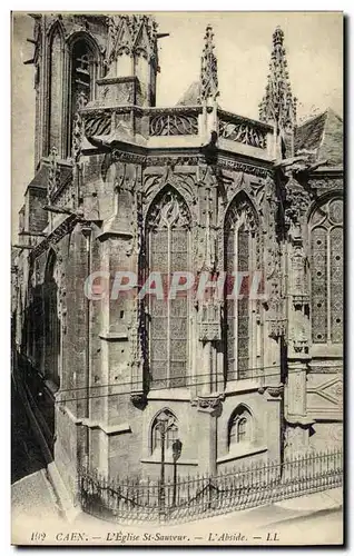 Cartes postales Caen L Eglise St Sauveur L Abside