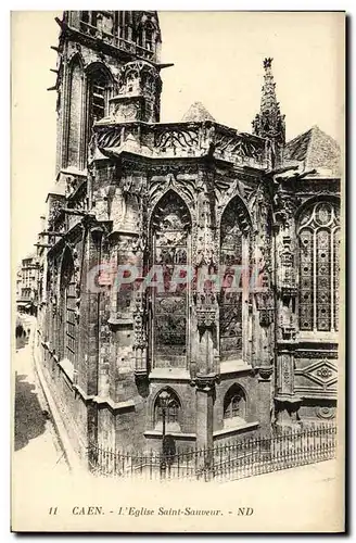 Cartes postales Caen L Eglise Saint Sauveur