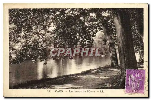 Ansichtskarte AK Caen Les Bords de L Orne