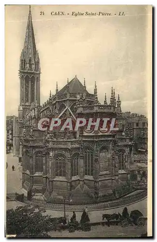 Cartes postales Caen L Eglise Saint Pierre